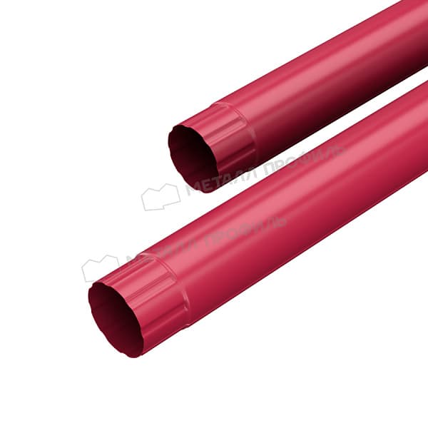 Труба соединительная МЕТАЛЛ ПРОФИЛЬ Foramina PUR D100х1000 Ral 3005
