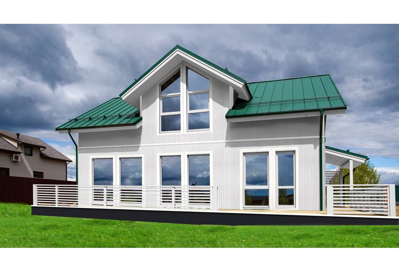 Кликфальц Про Line Grand Line 0,45 Drap с пленкой на замках RAL 6005 зеленый мох
