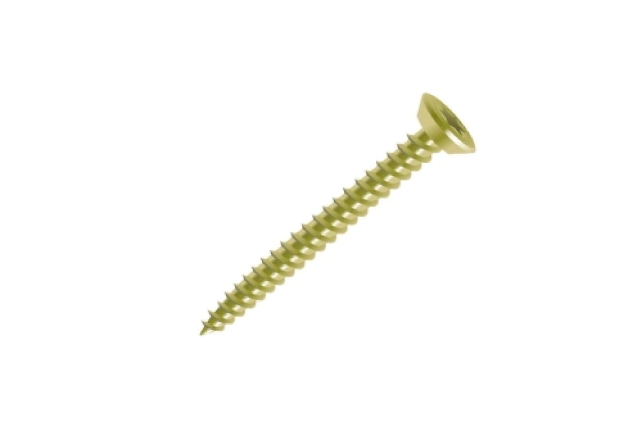 Шуруп по бетону 7,5х182 (50шт) шлиц Torx 30 желтый цинк (пакет)