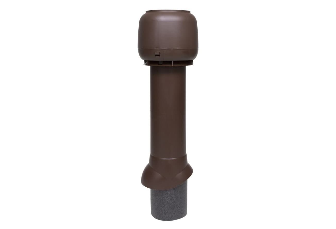 Выход вытяжки с колпаком Vilpe 125/160/700/ИЗ коричневый