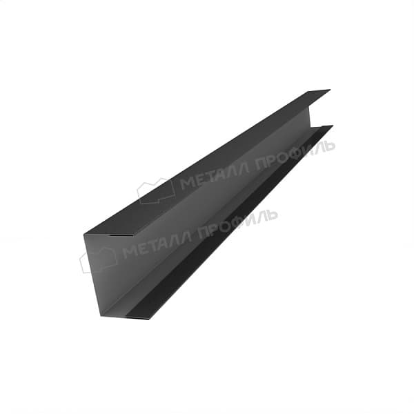 Планка стойки забора 40мм 30х40 х 2500 (VALORI-20-Темный Сланец-0.5)