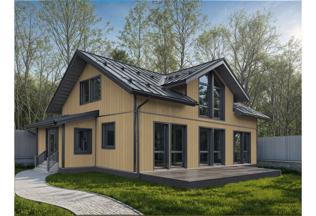 Сайдинг Двойной Брус Grand Line Tundra клен (3,0м)