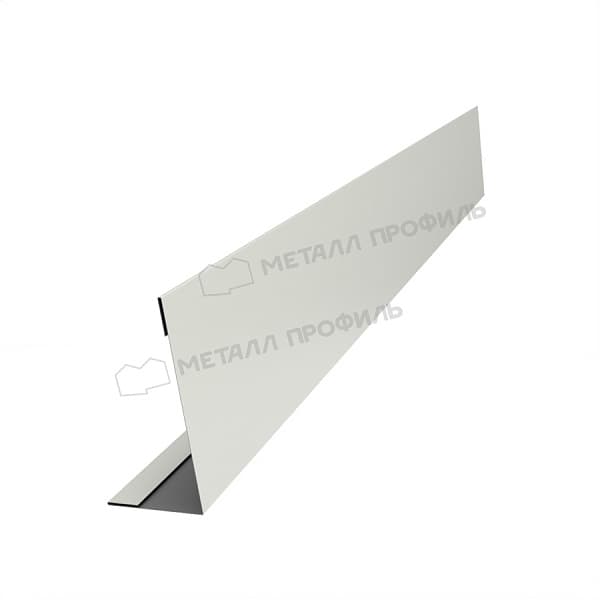Планка угла усиливающая для забора 40х20 х 2000 NormanMP (ПЭ-01-9010-0.5)