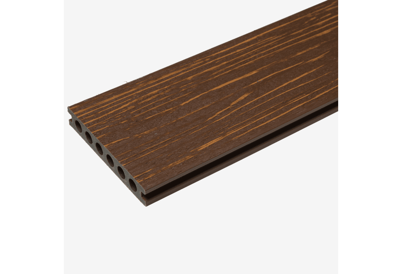 Доска террасная СМ Зебрано (CM Decking Zebrano) 3000x138x23мм коричневый