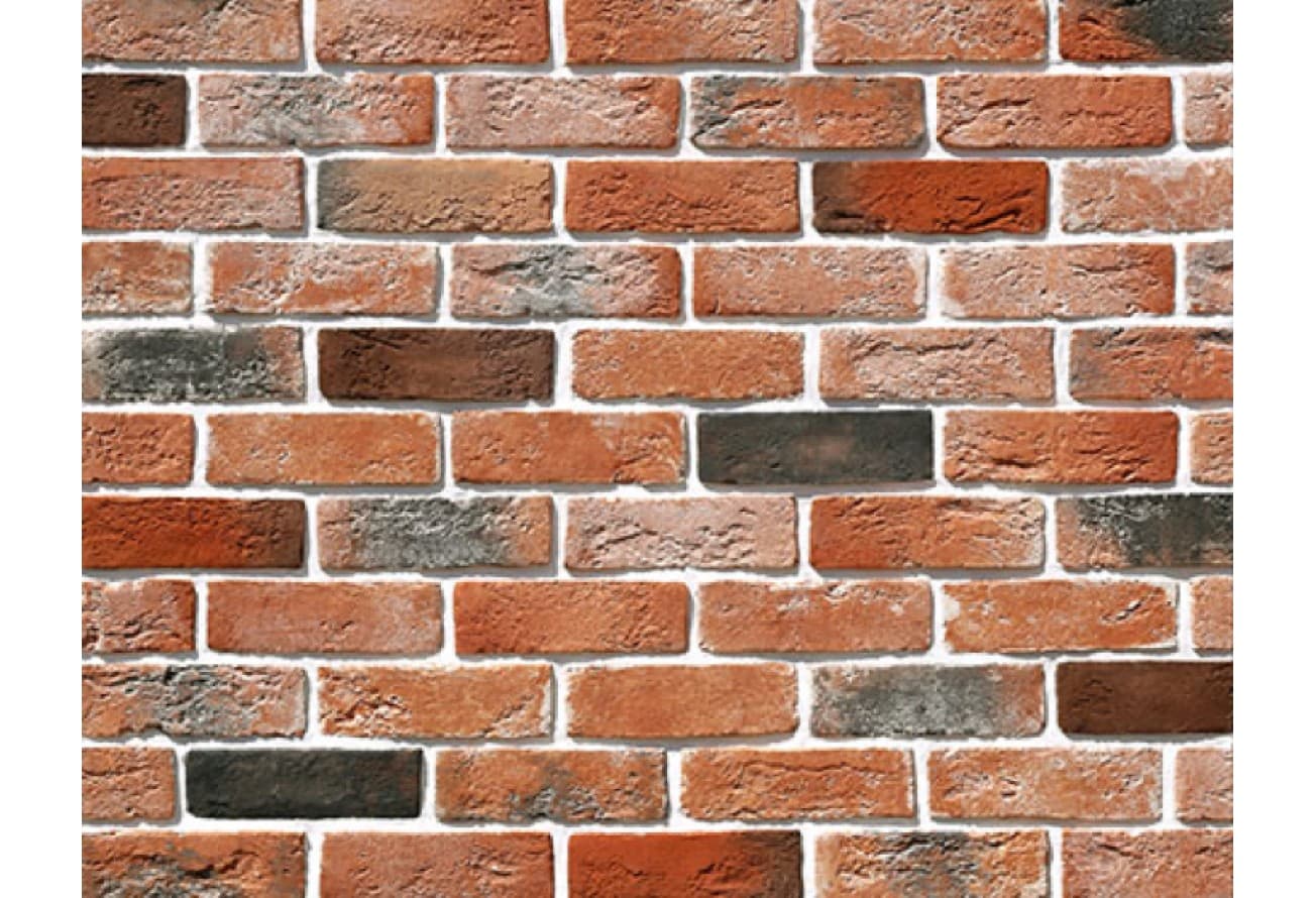 Рядовая плитка White Hills Design Кельн брик 321-50 с расшивкой 1,2 см