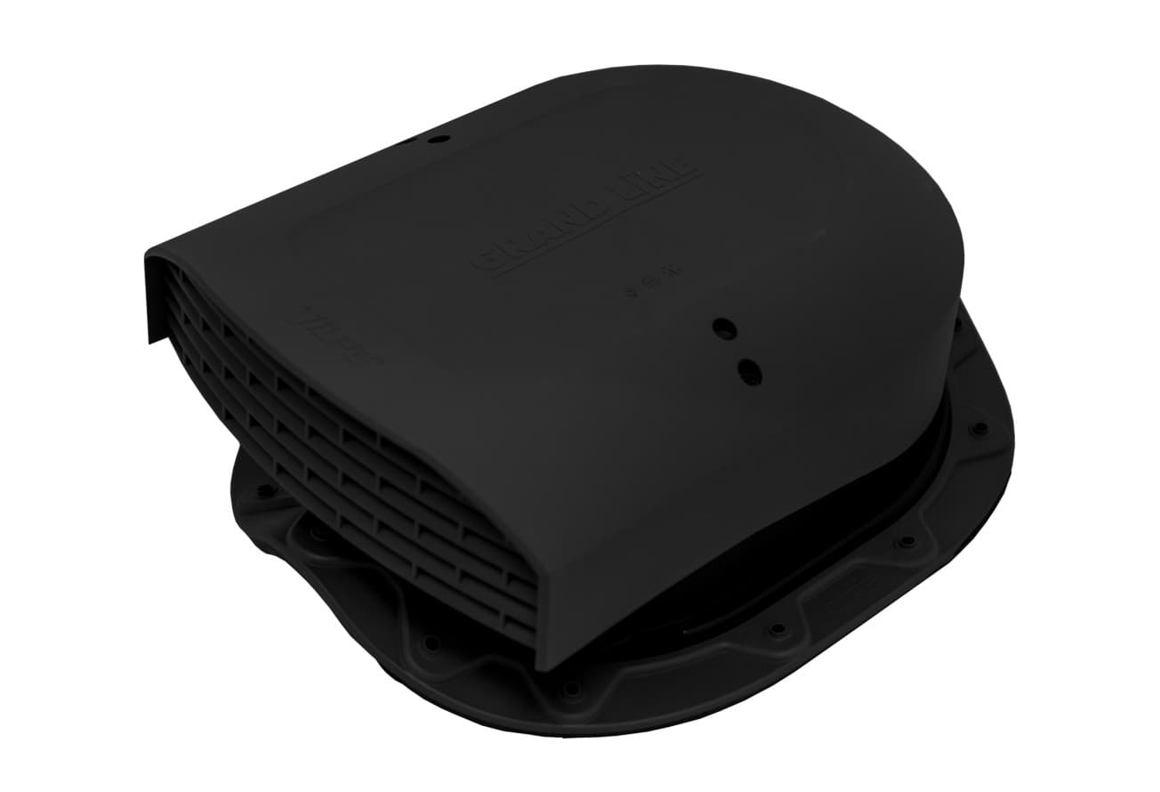 Вентиль кровельный Muotokate Grand Line - KTV черный