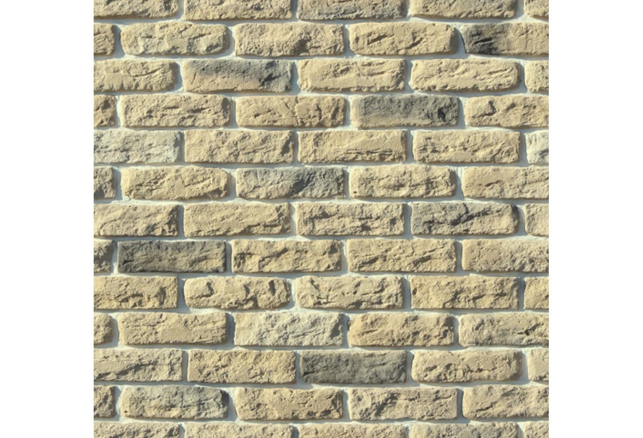 Рядовая плитка White Hills Брюгге брик 315-10 с расшивкой 1,2 см