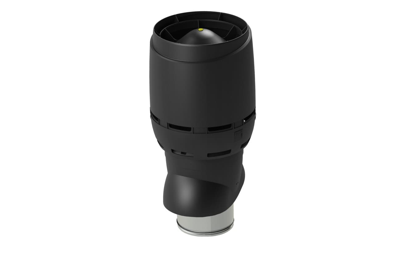 Выход вентиляционный Vilpe Flow XL 250/ИЗ/500 черный