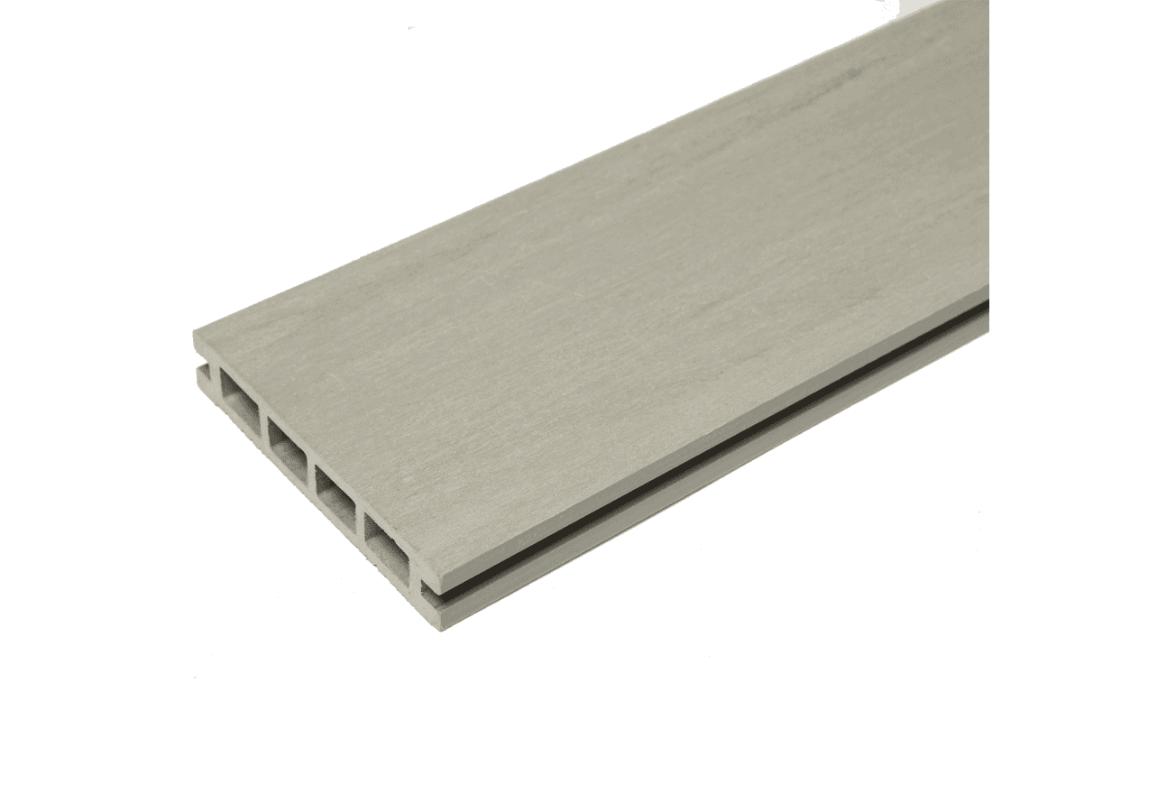 Доска террасная СМ Микс (CM Decking Mix) 3000х135х25мм ясень (ashwood)