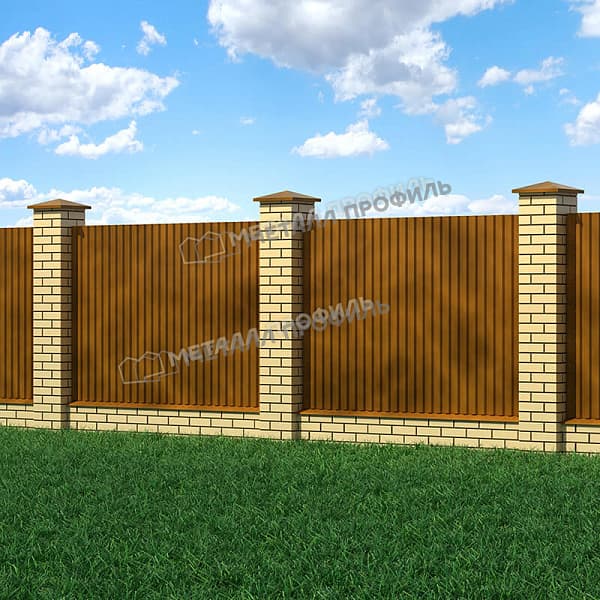 Профлист МЕТАЛЛ ПРОФИЛЬ С-21x1000-A (КЛМА-02-Античный-0,5)