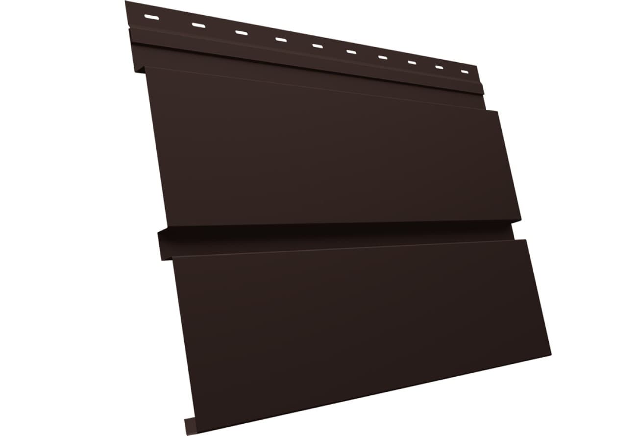 Квадро Брус в02 Grand Line 0,45 Drap TwinColor RAL 8017 шоколад