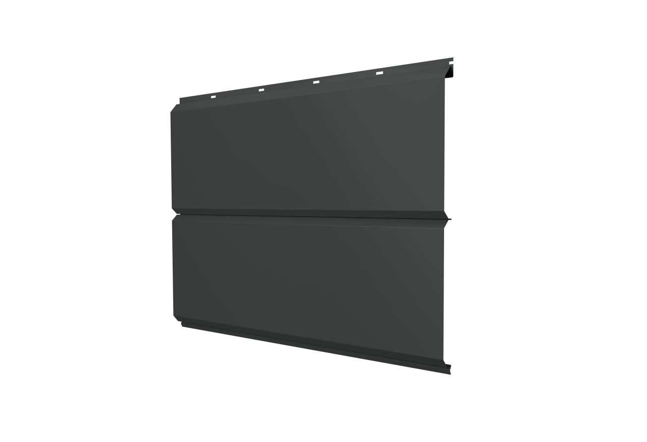 ЭкоБрус новый Grand Line 0,45 Drap RAL 7016 антрацитово-серый