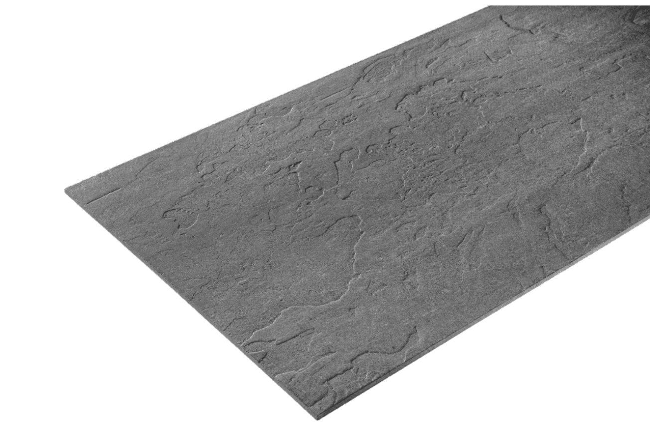 Фиброцементный сайдинг Фибратек Сланец 3000x300x8мм серый, под покраску