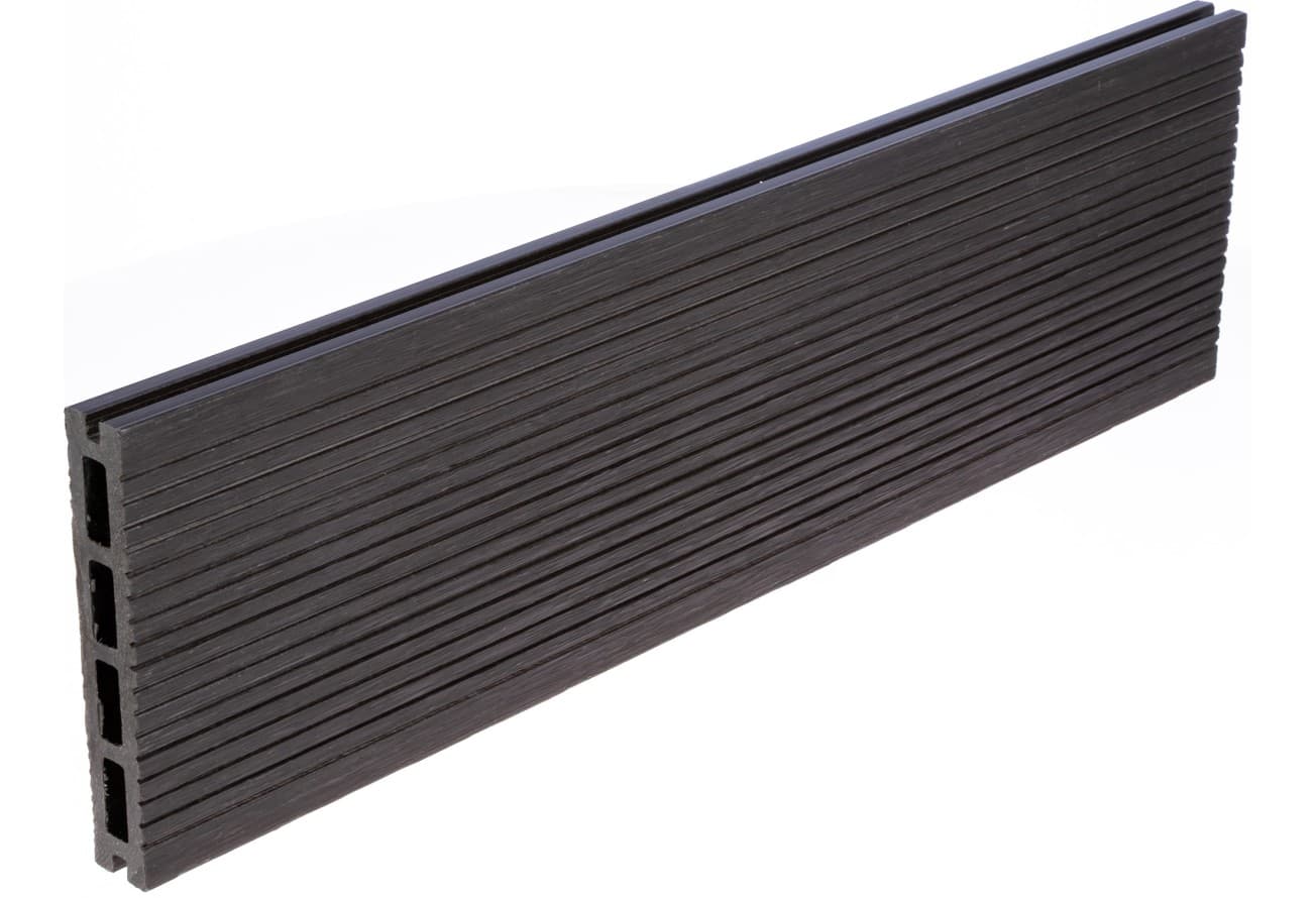 Террасная доска ДПК Grand Line 140мм 3D Дерево (Wood) венге 3м