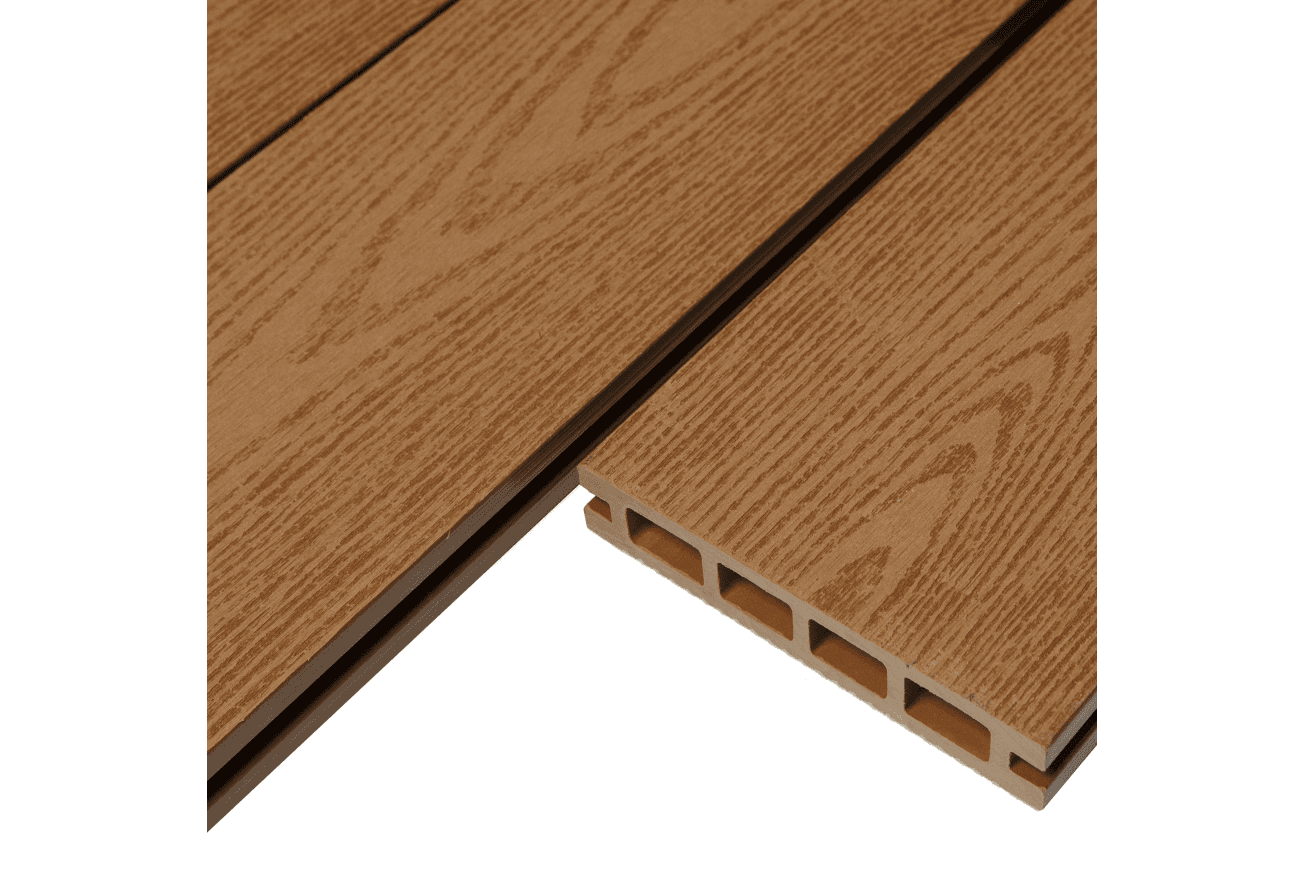 Доска террасная СМ Натур (CM Decking Natur) 3000х135х25мм дуб (oak)