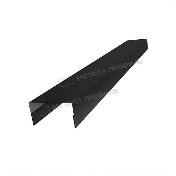Планка крышки забора 60мм 35х65 х 2000 (VikingMP-01-9005-0.45)