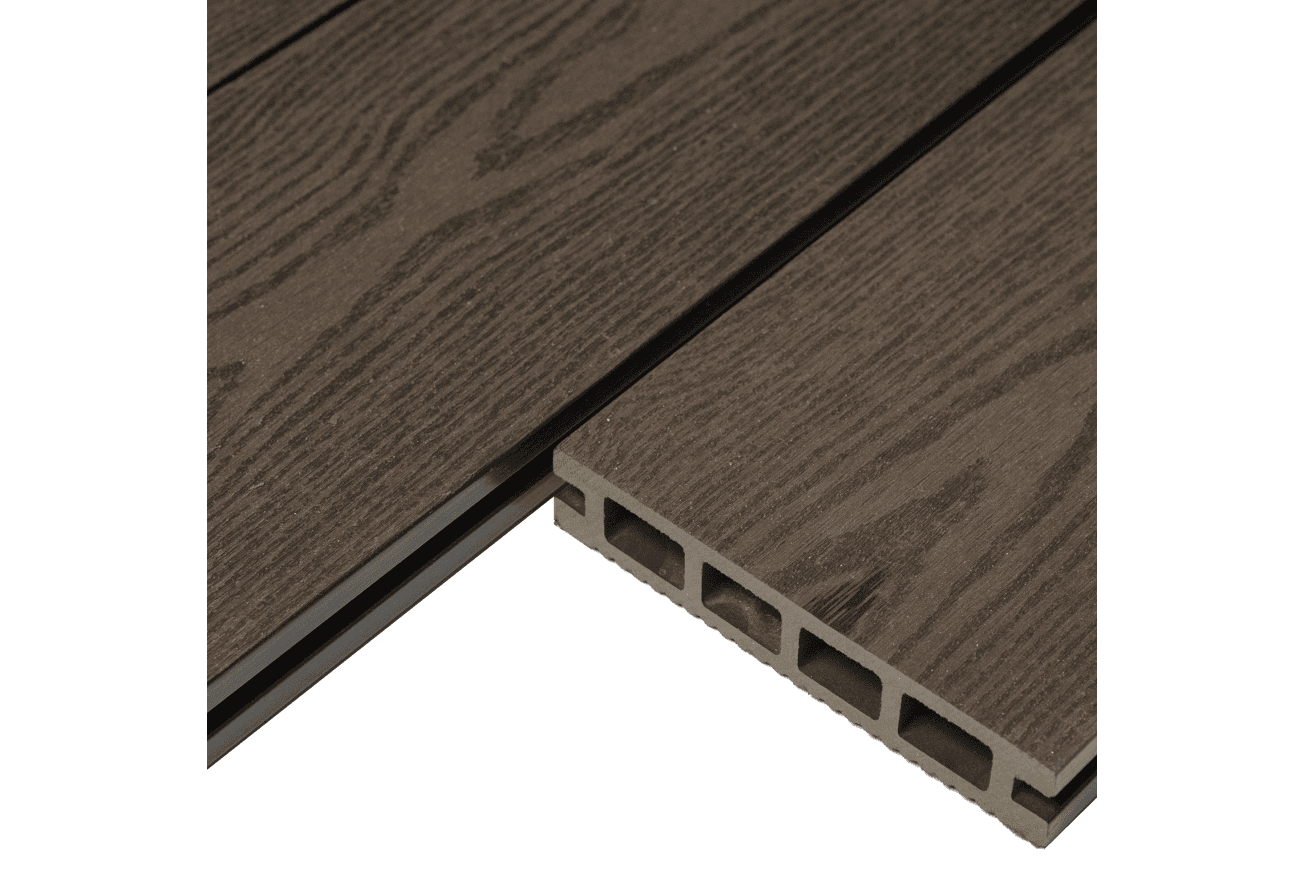 Доска террасная СМ Натур (CM Decking Natur) 3000х135х25мм венге (wenge)