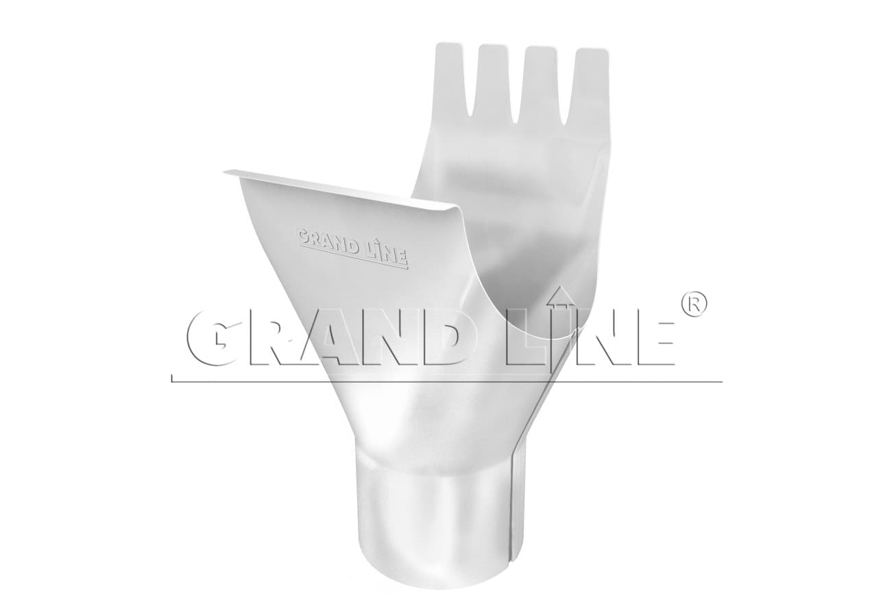 Воронка Grand Line ПУ 125/90мм RAL 9003 сигнальный белый