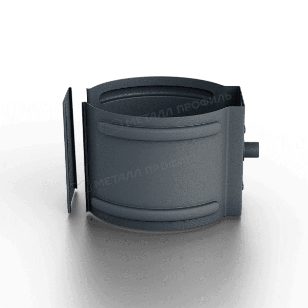 Держатель трубы (на кирпич) МЕТАЛЛ ПРОФИЛЬ Foramina Freeze D100 Серый Сланец