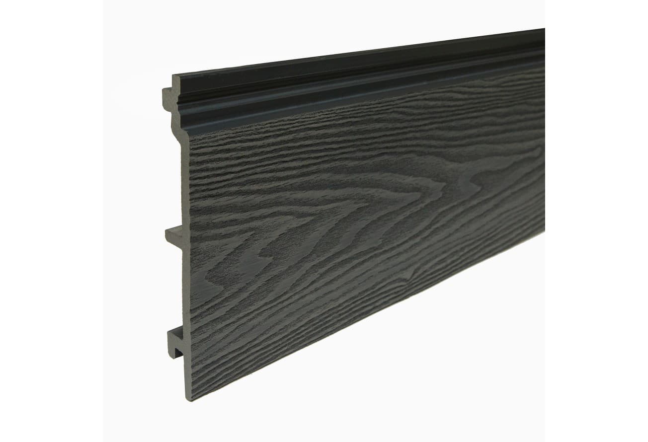 Облицовка фасадная СМ Винтаж (CM Cladding Vintage) 21x174x3000мм эбонит (ebony)