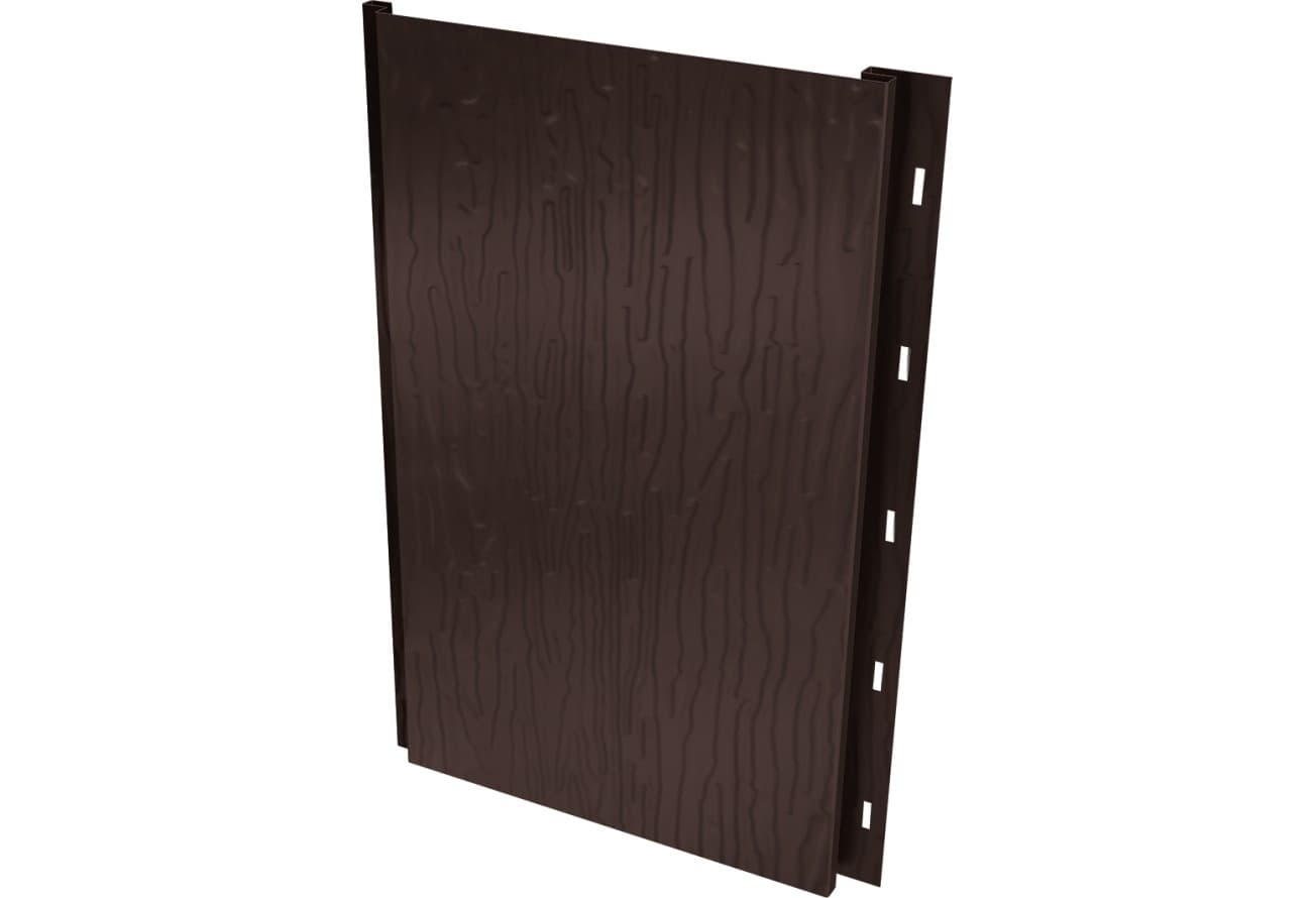 Вертикаль 3D Grand Line 0,45 Drap TwinColor с пленкой RAL 8017 шоколад