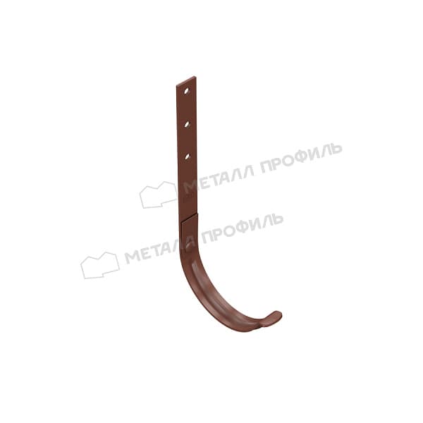 Держатель желоба МЕТАЛЛ ПРОФИЛЬ Foramina PUR D125х280 Ral 8017