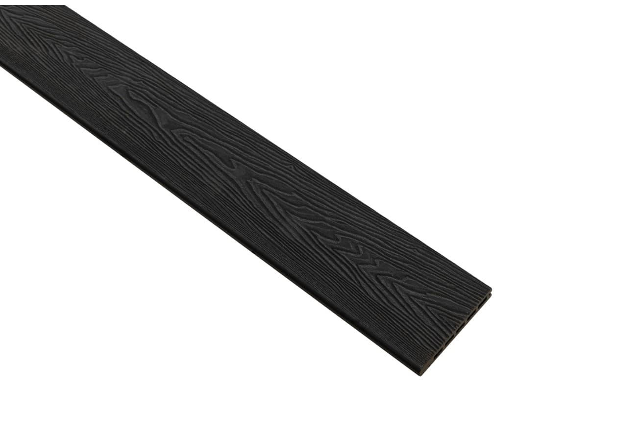 Доска-ступень старт ДПК Grand Line 160х22мм 3D Дерево (Wood)графит3м