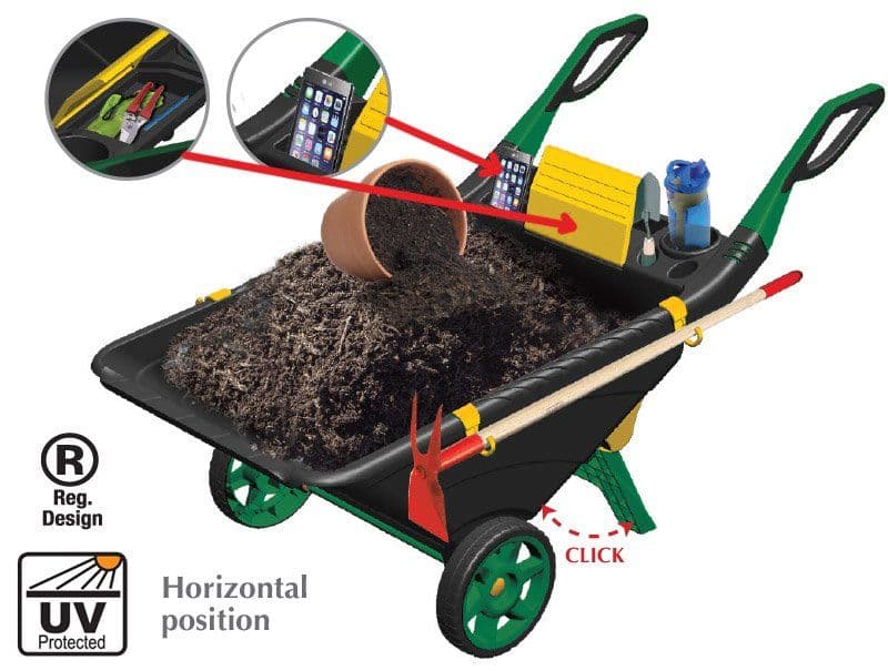 Тачка-тележка Garden Cart 122x59x71 см фото