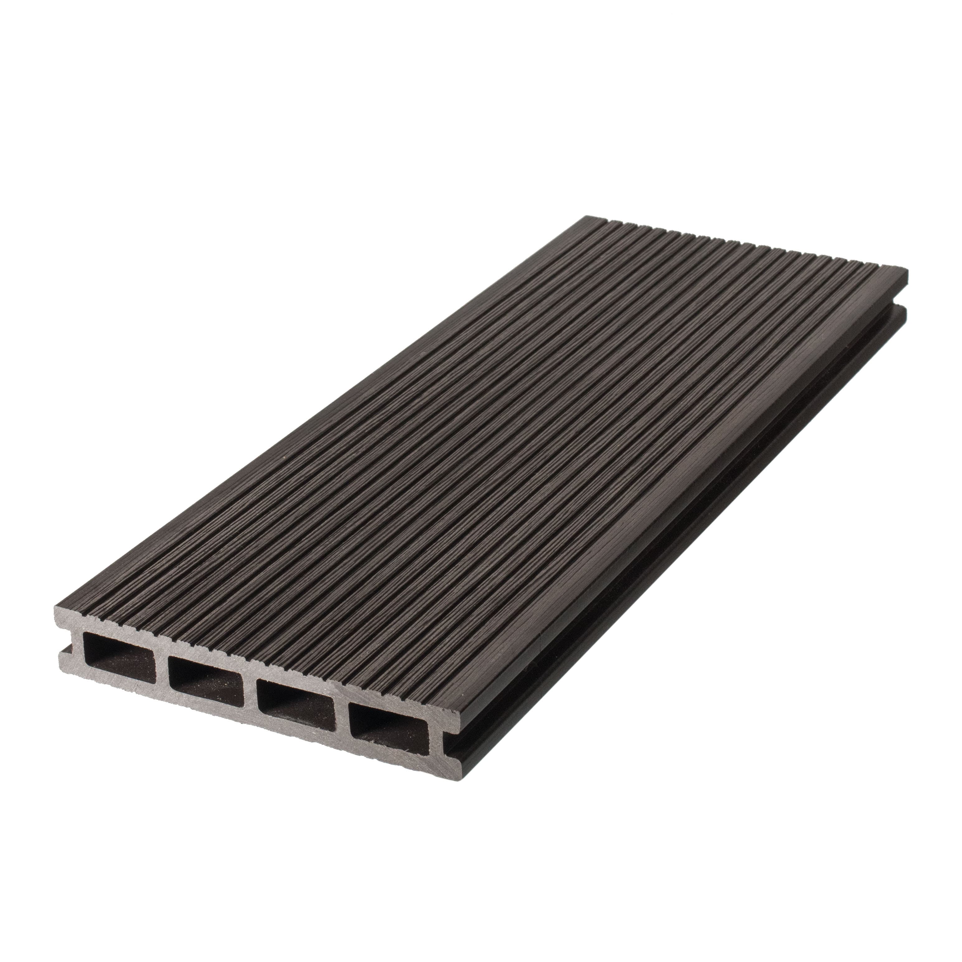 Террасная доска двухсторонняя венге TalverWood 3D 150*25 мм (3/4/6 м) 3D текстура дерева - вельвет, м.пог
