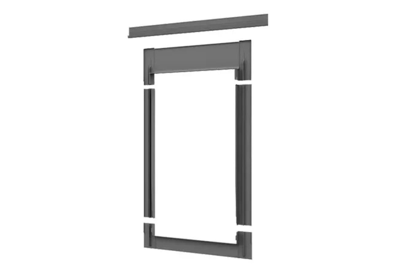 Оклад RoofLITE+ LSX для плоских кровельных материалов (до16 мм) 55x98