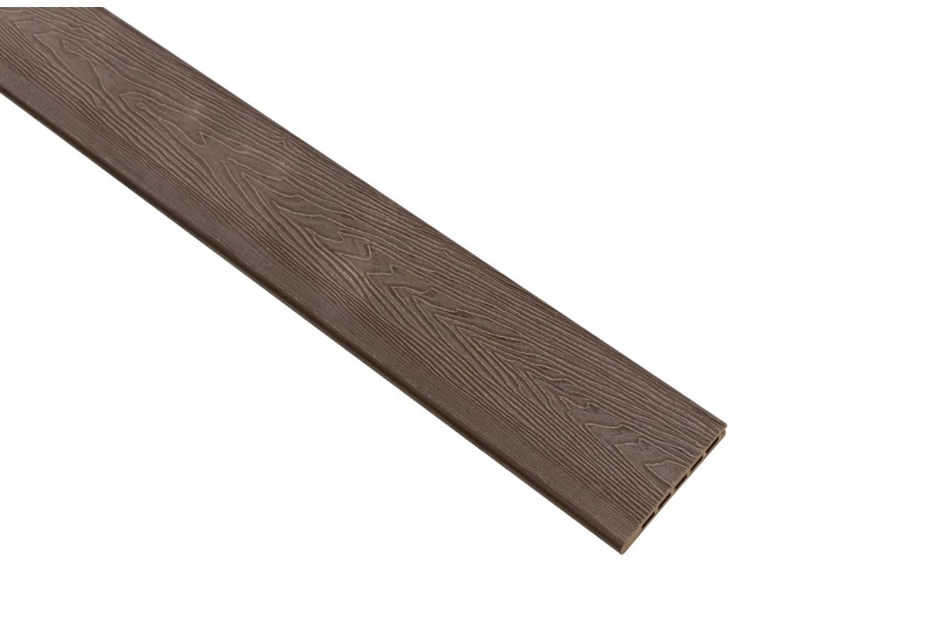 Доска-ступень старт ДПК Grand Line 160х22мм 3D Дерево (Wood)шоколад3м