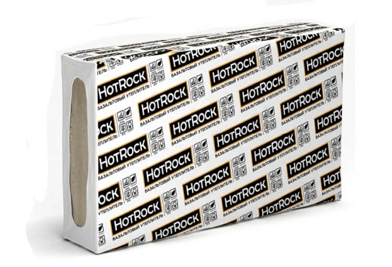 Утеплитель Hotrock Фасад Ребел 1200х600х50х6 (4,32м2/0,216м3/уп)