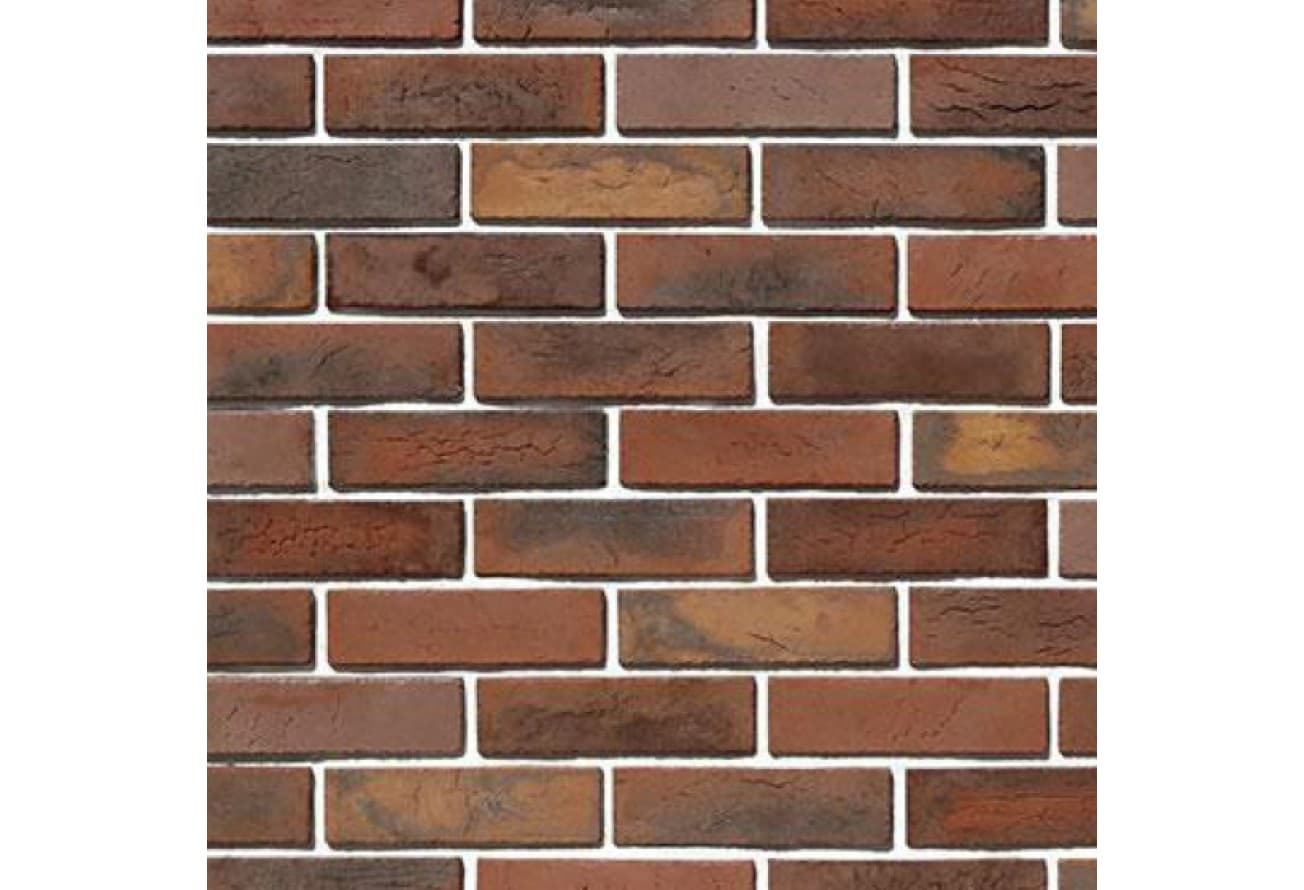 Рядовая плитка White Hills Design Терамо брик II 364-70 с расшивкой 1,2 см