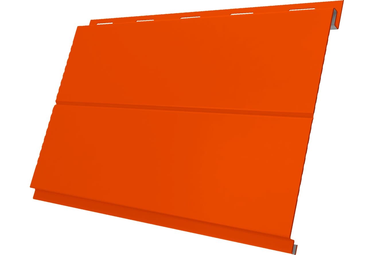 Вертикаль line Grand Line 0,45 ПЭ с пленкой RAL 2004 оранжевый