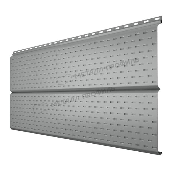 Софит МЕТАЛЛ ПРОФИЛЬ Lбрус-XL-14х335 (ПЭ-01-9006-0.45)