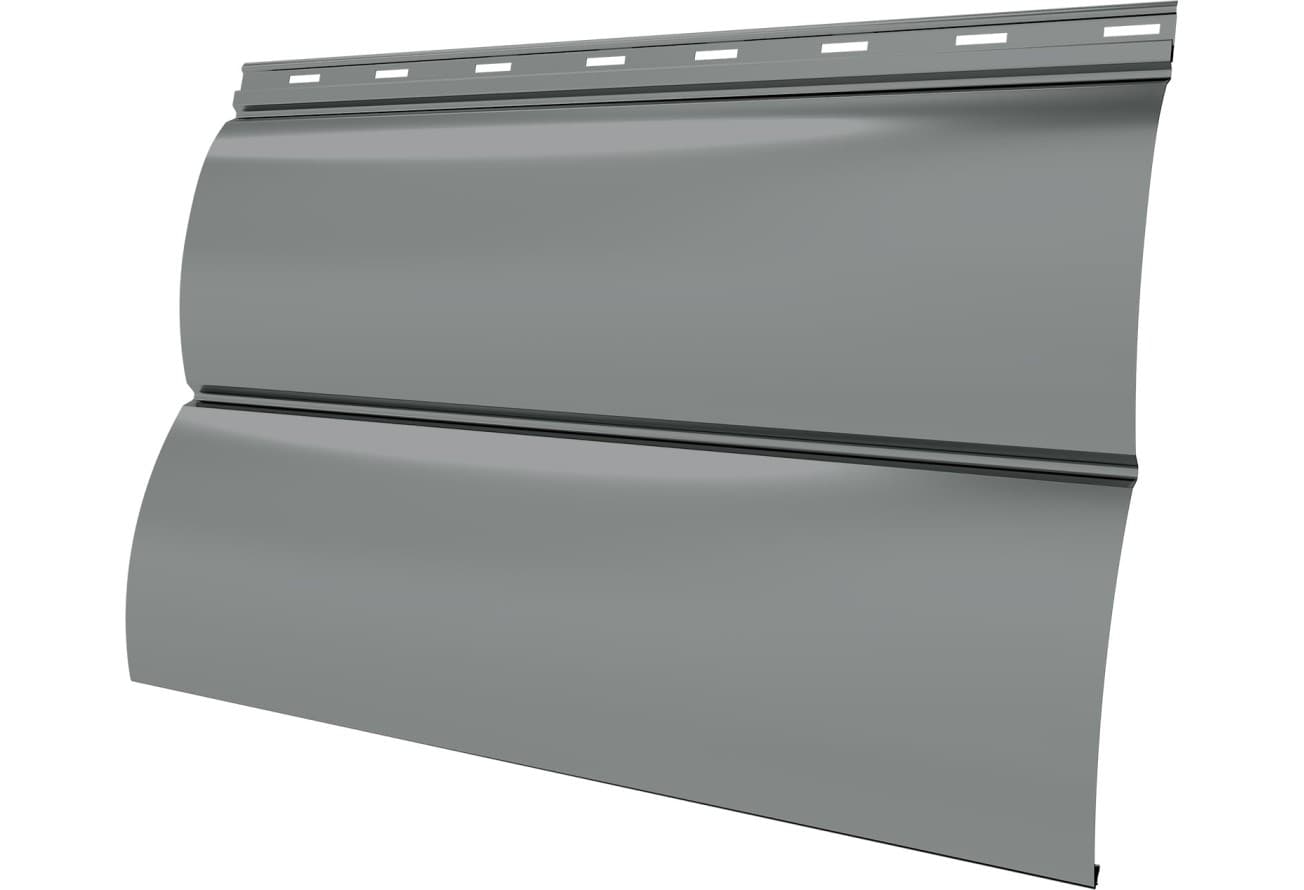 Блок-хаус новый Grand Line 0,5 Сатин с пленкой RAL 7004 сигнальный серый