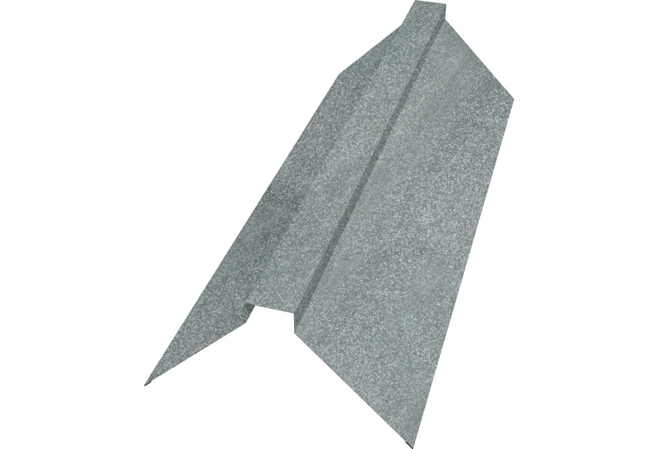 Планка конька плоского 115х30х115 Grand Line 0,5 Zn (2м)