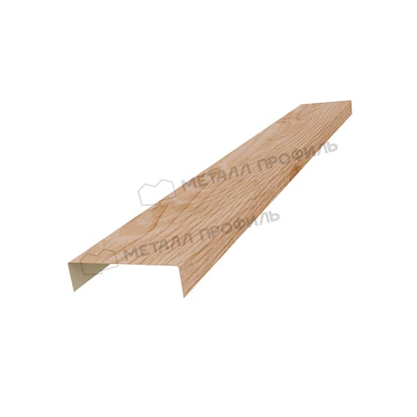 Планка декоративная на столб 40мм 20х42 х 2500 (ECOSTEEL_T-01-Сосна-0.5)