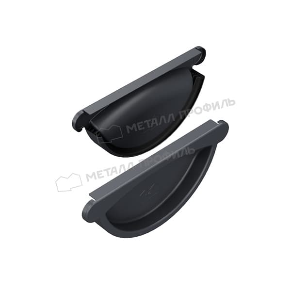 Заглушка желоба МЕТАЛЛ ПРОФИЛЬ Foramina PUR D125 Ral 7024