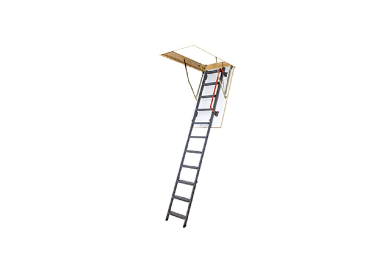 Лестница чердачная складная FAKRO LMK 70х130/280 (металлическая, повышенной прочности)