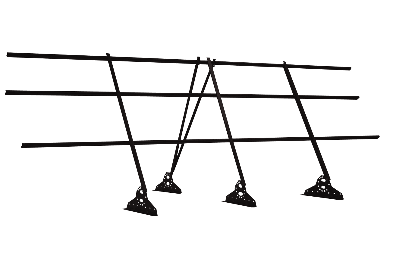 Ограждение кровельное на фальц Grand Line 1,2х3 RAL 9005
