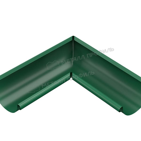 Угол желоба внутренний МЕТАЛЛ ПРОФИЛЬ Foramina PUR D150 Ral 6005