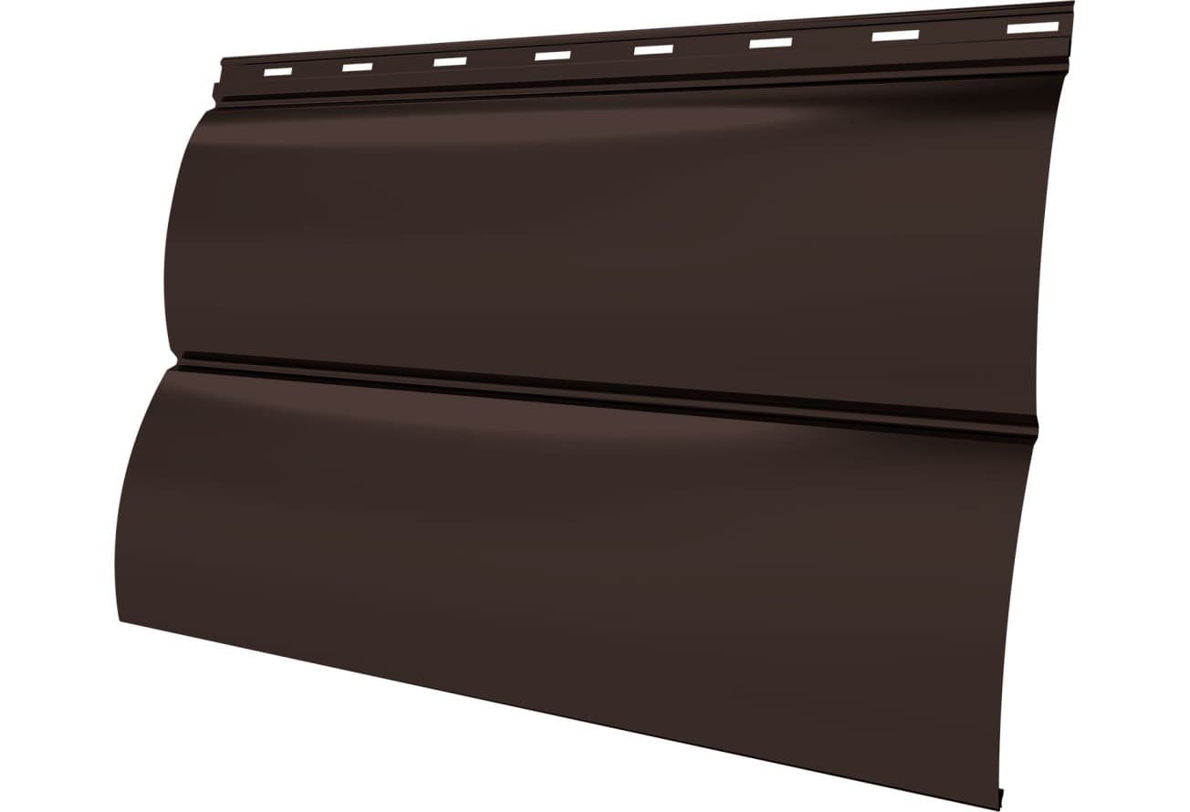 Блок-хаус новый Grand Line 0,45 Drap ТР с пленкой RAL 8017 шоколад