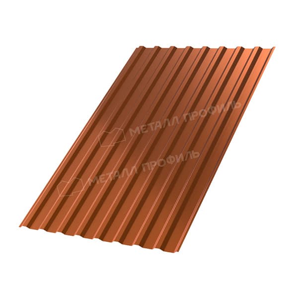 Профлист МЕТАЛЛ ПРОФИЛЬ МП-20x1100-B (AGNETA_Д-03-Медь-0,5)