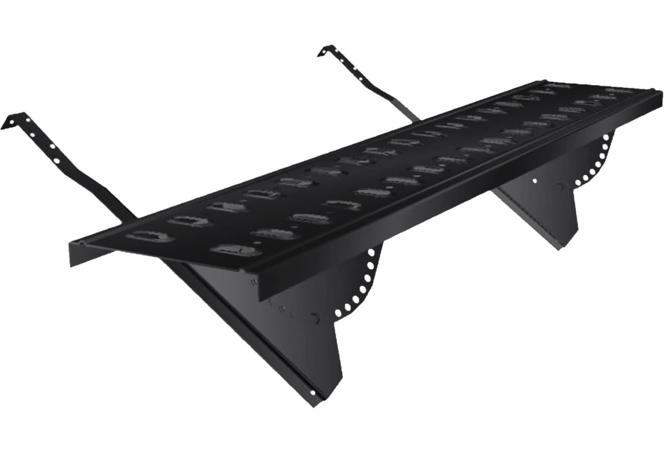 Мостик переходной для натуральной/керамической черепицы RAL 9005 (1,25м) оцинкованный
