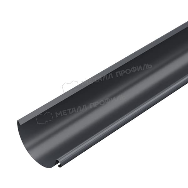 Желоб водосточный МЕТАЛЛ ПРОФИЛЬ Foramina PUR D150х3000 Ral 7024