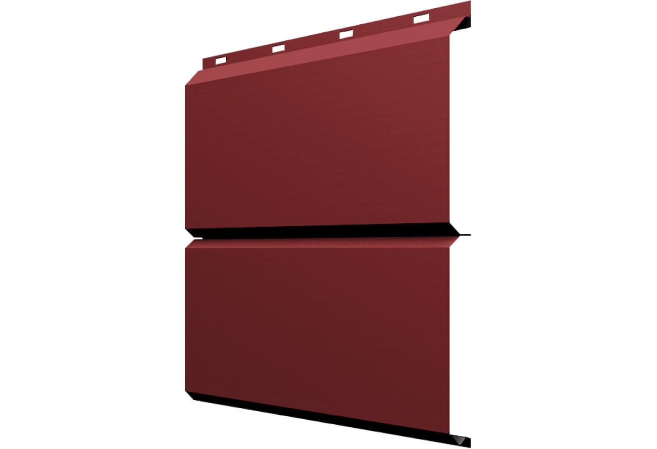 ЭкоБрус Grand Line 0,45 ПЭ RAL 3011 коричнево-красный