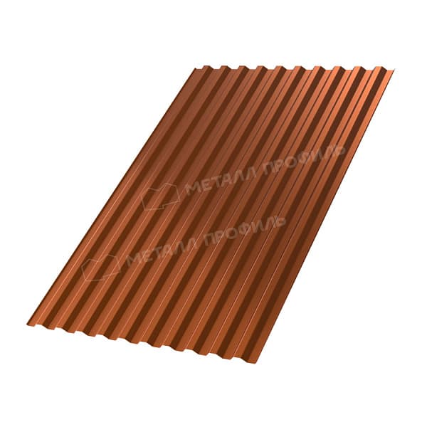 Профлист МЕТАЛЛ ПРОФИЛЬ С-21x1000-B (AGNETA_Д-03-Copper-0,5)