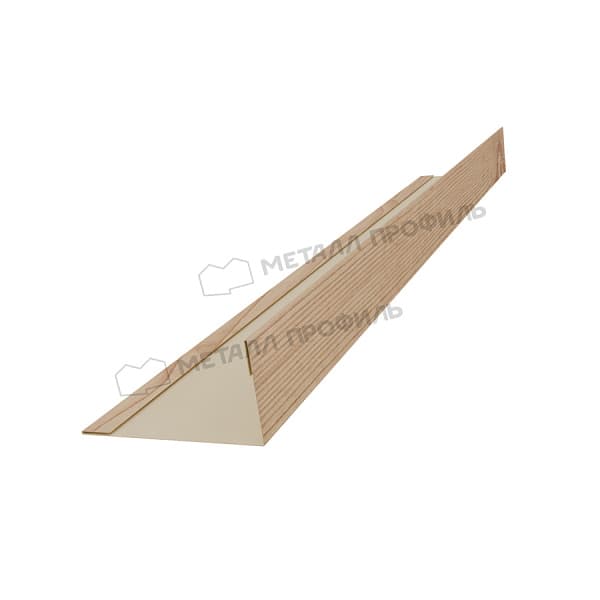 Планка угла усиливающая для забора 40х20 х 2000 (ECOSTEEL_MA-01-Сосна-0.5)