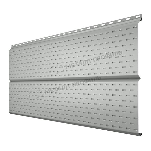 Софит МЕТАЛЛ ПРОФИЛЬ Lбрус-XL-14х335 (ПЭ-01-9003-0.45)